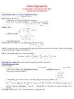 17 đề thi thử ĐH có đáp án năm 2012