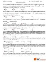 BAI TAP DIEN XOAY CHIEU SO 2 CHO HS ON THI DAI HOC