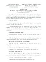 Hướng dẫn tổ chức kỳ thi HSG các bộ môn văn hóa lớp 9 2011-2012