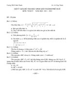 Đề HSG toán 9 Thành Phố Huế 11-12
