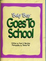 baby bop goes to school