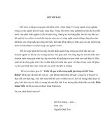 thuyết minh đồ án chi tiết trục đứng