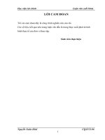 tổ chức công tác kế toán tập hợp chi phí sản xuất và tính giá thành sản phẩm ở công ty cổ phần viglacera từ liêm