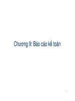 báo cáo kế toán trong kế toán hành chính sự nghiệp