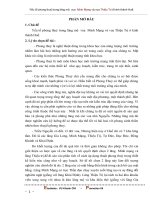 Yếu tố phong thuỷ trong lăng mộ  vua  Minh Mạng và vua Thiệu Trị ở kinh thành Huế