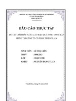 1.giải pháp nâng cao hiệu quả hoạt động bán hàng tại công ty cổ phần thiện xuân