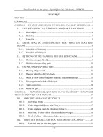 ĐỒ ÁN TỐT NGHIỆP NGÀNH QUẢN TRỊ KINH DOANH - Phân tích và đưa ra giải pháp nâng cao hiệu quả sản xuất kinh doanh tại Công ty Cổ phần Chế tạo máy điện Việt Nam - Hungari