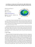 gia đình đa văn hóa hàn việt dưới góc nhìn thích nghi của người chồng hàn quốc sống tại miền nam việt nam