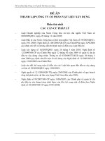 Đề án thành lập công ty