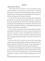 Một số phương pháp nâng cao kĩ thuật chuyền bóng cao tay cho học sinh lớp 6