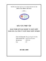 Báo cáo Hoàn thiện kế toán nghiệp vụ xuất khẩu hàng hóa tại công ty xuất nhập khẩu Intimex