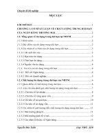 một số giải pháp nâng cao chất lượng tín dụng trung dài hạn của ngân hàng vib lê thánh tông