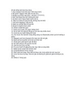 25 câu tiếng anh bạn hay dùng