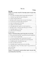 Đề tài những giải pháp đẩy mạnh hoạt động logistics trong giao nhận vận tải quốc tế bằng đường biển tại TP đà nẵng