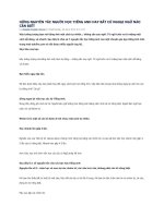 NHỮNG NGUYÊN tắc NGƯỜI học TIẾNG ANH HAY bất cứ NGOẠI NGỮ nào cần BIẾT