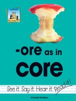 ore as in core