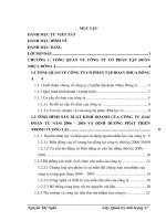 Hoàn thiện và nâng cao hiệu quả sử dụng các công cụ thống kê trong kiểm soát và cải tiến chất lượng sản phẩm tại Công ty cổ phần Tập đoàn Nhựa Đông Á