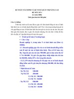 KẾ TOÁN tài CHÍNH và kế TOÁN QUẢN TRỊ NÂNG CAO