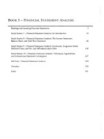 financial statement analysis