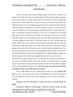 kế toán chi phí sản xuất và tính giá thành sản phẩm tại công ty cổ phần dệt may trung thu