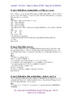 Đề thi toán tài chính