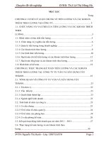 thực trạng kế toán tiền lương và các khoản trích theo lương tại  công ty tư vấn và xây dựng tây thành