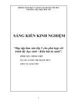 skkn dạy tập làm văn lớp 5 cho phù hợp với trình độ học sinh   kiểu bài tả cảnh