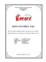 bài số 2 giải pháp nâng cao chất lượng đào tạo nhân sự