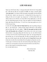 Thiết kế công nghệ tạo hình chi tiết vách cuối ống giảm âm xe dream