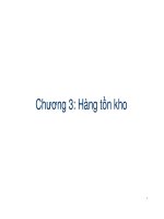 kế toán hàng tồn kho