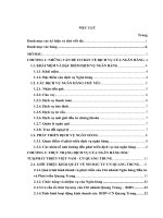 phát triển sản phẩm dịch vụ của ngân hàng đầu tư và phát triển việt nam - chi nhánh (cn) quang trung