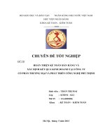 hoàn thiện kế toán bán hàng và xác định kết quả kinh doanh tại công ty cổ phần thương mại và phát triển công nghệ phú thịnh