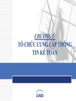 tổ chức cung cấp thông tin kế toán