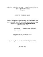 nâng cao chất lượng cho vay ngắn hạn đối với doanh nghiệp xây lắp tại ngân hàng thương mại cổ phần đầu tư và phát triển việt nam – chi nhánh hà nội