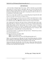 Thiết kế bộ lọc FIR thông dải bằng phương pháp cửa sổ