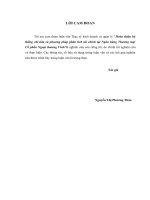 hoàn thiện hệ thống chỉ tiêu và phương pháp phân tích tài chính trong các ngân hàng thương mại cổ phần ngoại thương vinh