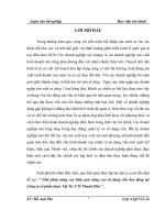 giải pháp nâng cao hiệu quả nâng cao sử dụng vốn lưu động tại công ty cổ phần dược vật tư y tế thanh hóa