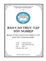 tổ chức hạch toán nghiệp vụ vốn bằng tiền tại doanh nghiệp MẠNH ĐÌNH