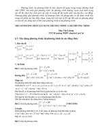 Một số phương pháp xây dựng phương trình và hệ phương trình