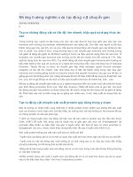 TÀI LIỆU Những hướng nghiên cứu tạo động vật chuyển gen