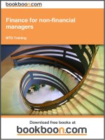finance for non-financial managers
