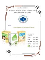 Tìm hiểu bao bì trong quy trình sản xuất sữa đậu nành