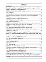 Phân tích tình hình thực hiện chi phí nguyên vật liệu và biện pháp nâng cao hiệu quả sử dụng chi phí nguyên vật liệu tại Công ty Thắng Tuyết