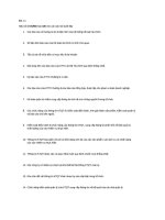 Bài tập kế toán quản trị