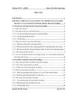 công tác quản lý chi phí và giá thành sản phẩm tại công ty cổ phần chương dương