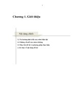 Nghiên cứu thiết kế Robot tự hành tránh vật cản sử dụng camera kinect