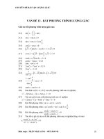 Bất phương trình lượng giác