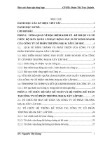 một số đánh giá về tình hình tổ chức hạch toán kế toán tại công ty cổ phần thương mại & xây lắp shc.