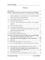 lợi nhuận và các biện pháp nâng cao lợi nhuận trong các doanh nghiệp vừa và nhỏ ở việt nam