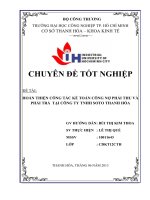 hoàn thiện công tác kế toán công nợ phải thu và phải trả  tại công ty tnhh soto thanh hóa